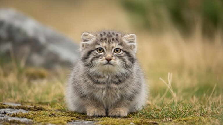This Pallas’s Cat Kitten Looks Like It’s Had Enough of Life Already